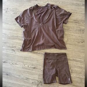 Free people hot shot reversible set